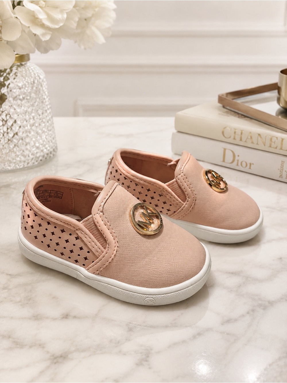 Kids Michael Kors Slip-On Sneakers